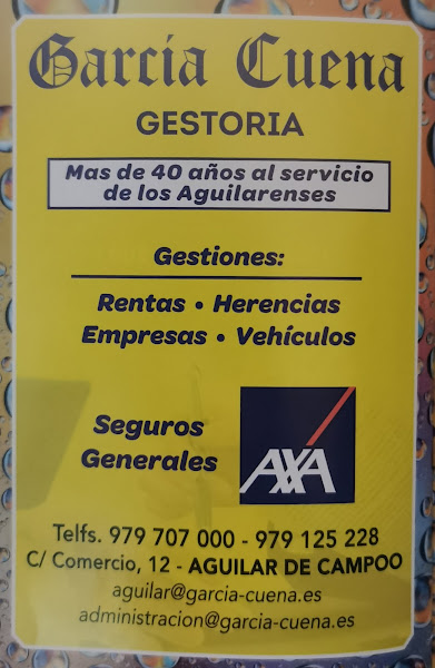 García-Cuena & Asociados S.L. en Aguilar de Campoo: Abogado para herencias y sucesiones